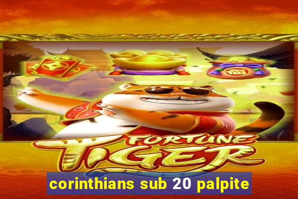 corinthians sub 20 palpite
